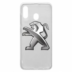 Чехол для Samsung A30 Peugeot Logo - PrintSalon