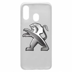 Чехол для Samsung A40 Peugeot Logo - PrintSalon