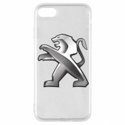Чехол для iPhone SE 2020 Peugeot Logo - PrintSalon