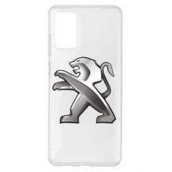 Чехол для Samsung S20+ Peugeot Logo - PrintSalon