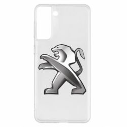 Чехол для Samsung S21+ Peugeot Logo - PrintSalon