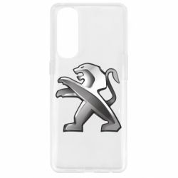 Чехол для Oppo Reno 4 Pro Peugeot Logo - PrintSalon