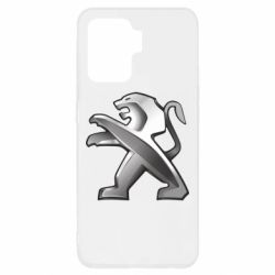 Чехол для Oppo Reno 5 Lite Peugeot Logo - PrintSalon