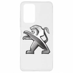 Чехол для Xiaomi Redmi Note 10 Pro Peugeot Logo - PrintSalon