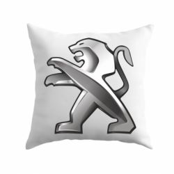 Подушка Peugeot Logo - PrintSalon