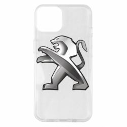 Чехол для iPhone 14 Peugeot Logo - PrintSalon