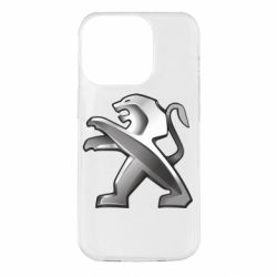 Чехол для iPhone 14 Pro Peugeot Logo - PrintSalon