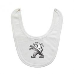 Слюнявчик  Peugeot Logo - PrintSalon