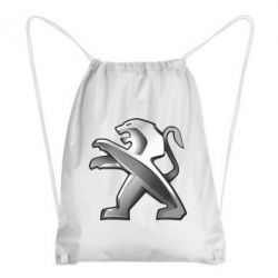 Рюкзак-мешок Peugeot Logo - PrintSalon