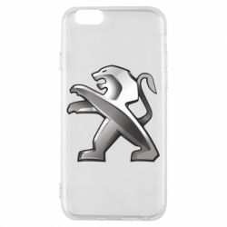 Чехол для iPhone 6/6S Peugeot Logo - PrintSalon