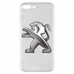 Чехол для iPhone 8 Plus Peugeot Logo - PrintSalon