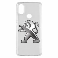 Чехол для Xiaomi Mi A2 Peugeot Logo - PrintSalon