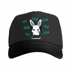 Кепка-тракер Pew pew pew 1 - PrintSalon