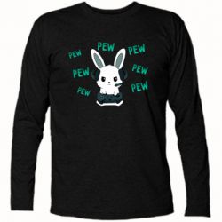 Футболка з довгим рукавом Pew pew pew 1 - PrintSalon