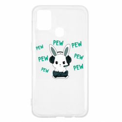 Чехол для Samsung M31 Pew pew pew 1-PrintSalon Чехол для Samsung M31 Pew pew pew 1
