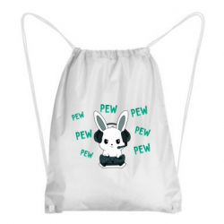 Рюкзак-мішок Pew pew pew 1 - PrintSalon