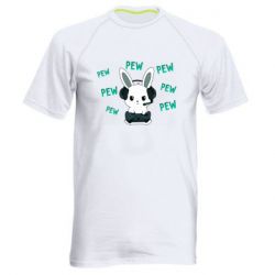 Чоловіча футболка для спорту Pew pew pew 1 - PrintSalon