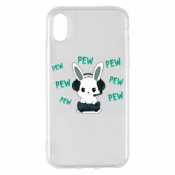 Чехол для iPhone X/Xs Pew pew pew 1-PrintSalon Чехол для iPhone X/Xs Pew pew pew 1