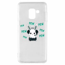 Чохол для Samsung A8 2018 Pew pew pew 1 - PrintSalon