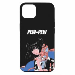 Чехол для iPhone 14 Pew-Pew - PrintSalon