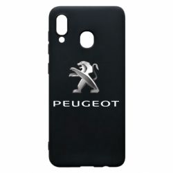 Чехол для Samsung A20 Пежо - PrintSalon
