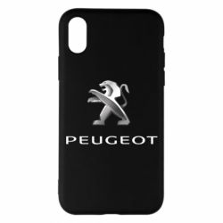 Чехол для iPhone X/Xs Пежо - PrintSalon