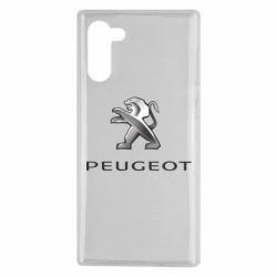Чехол для Samsung Note 10 Пежо - PrintSalon