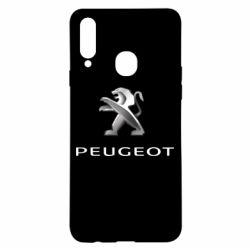 Чехол для Samsung A20s Пежо - PrintSalon