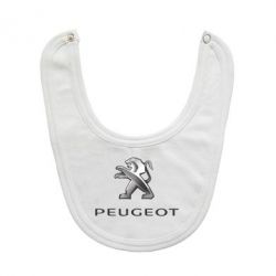 Слюнявчик  Пежо - PrintSalon