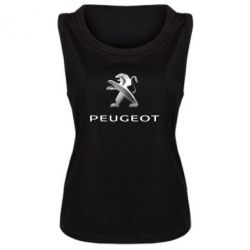 Женская майка Пежо - PrintSalon