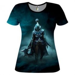 Женская футболка 3D Phantom Assassin-PrintSalon Женская футболка 3D Phantom Assassin