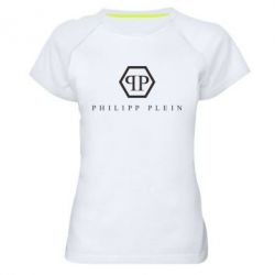 Женская футболка для спорта Philipp Plein - PrintSalon