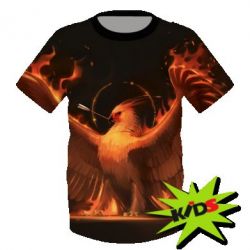Дитяча 3D футболка Phoenix with an arrow