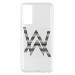 Чехол для Huawei P Smart 2021 Alan Walker logo stripes - PrintSalon
