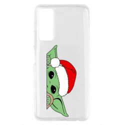 Чохол для Huawei P Smart 2021 Baby Yoda Santa - PrintSalon