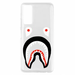 Чехол для Huawei P Smart 2021 Bape shark logo - PrintSalon