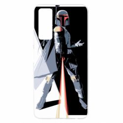 Чохол для Huawei P Smart 2021 Boba Fett art - PrintSalon