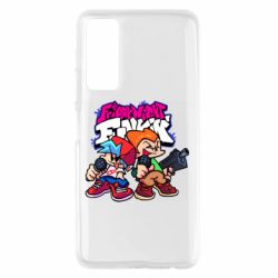 Чехол для Huawei P Smart 2021 Boyfriend And Pico-PrintSalon Чехол для Huawei P Smart 2021 Boyfriend And Pico