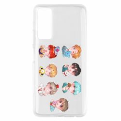 Чехол для Huawei P Smart 2021 BTS cute boys
