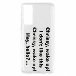 Чехол для Huawei P Smart 2021 Chrissy, wake up - PrintSalon