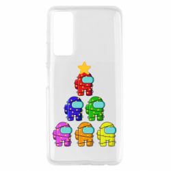 Чохол для Huawei P Smart 2021 Christmas Tree Among Us - PrintSalon