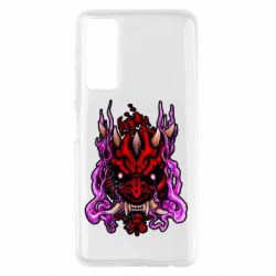 Чехол для Huawei P Smart 2021 Darth Maul Japanese mask - PrintSalon