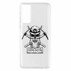 Чехол для Huawei P Smart 2021 Deep Rock Galactic skull - PrintSalon