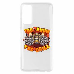 Чехол для Huawei P Smart 2021 Deep Rock Galactic You know The drill - PrintSalon