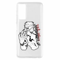 Чехол для Huawei P Smart 2021 Demon Sukuna art - PrintSalon