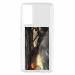 Чохол для Huawei P Smart 2021 Дракон арт - PrintSalon