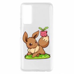 Чохол для Huawei P Smart 2021 Eevee with Hoppip - PrintSalon
