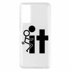 Чехол для Huawei P Smart 2021 F*ck with IT - PrintSalon