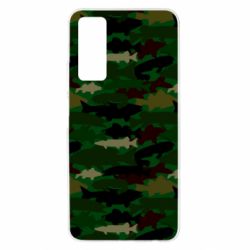 Чохол для Huawei P Smart 2021 Fisherman Camouflage - PrintSalon