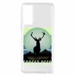 Чехол для Huawei P Smart 2021 Forest deer - PrintSalon